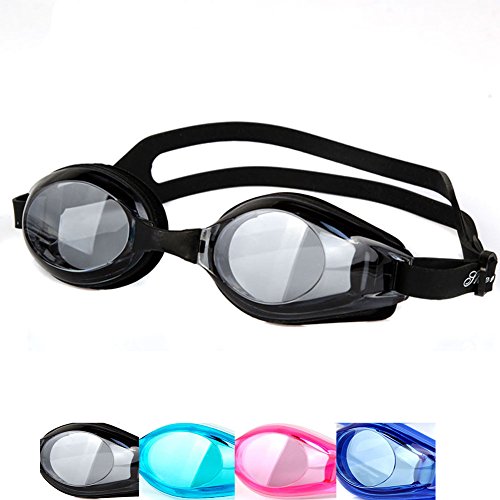 Nsstar Unisex Adult Waterproof Anti-fog Uv Protection Swim Goggles with Earplugs for Men Women