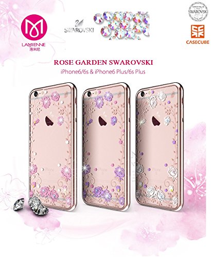 LAMINNE® [Rose Garden] SWAROVSKI Series for Apple iPhone 6 Plus / iPhone 6s Plus - CASECUBE® Swarovski