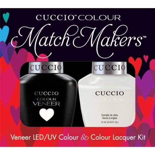 Cuccio Nail Color Veneer Match Makers Duo Kit,Verona Lace,Beige Colour