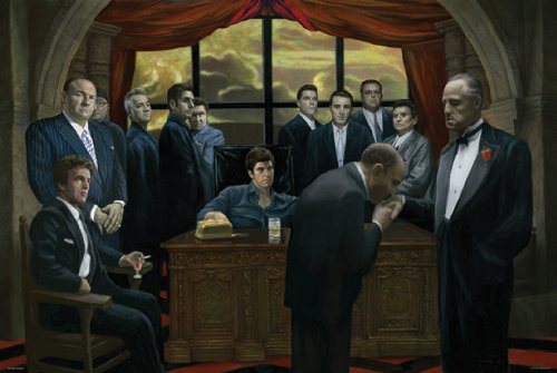 GANGSTERS POSTER Mafia Scarface Godfather Casino RARE HOt NEW 24x36