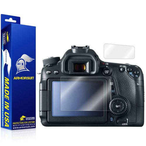 ArmorSuit MilitaryShield - Canon EOS 70D (Top LCD Included) Screen Protector Shield Ultra Clear + Lifetime Replacements
