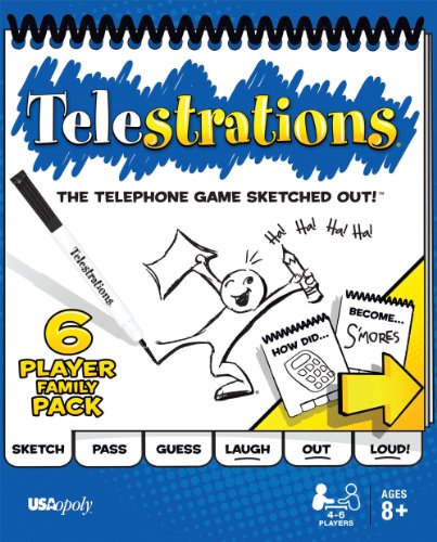 Telestrations 6 Player - Family Pack