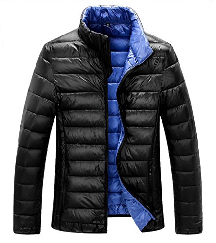 Z-SHOW™ Men's Packable Down Puffer Jacket(Black), XXL