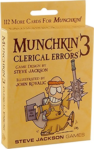 Steve Jackson Games Munchkin Clerical Errors