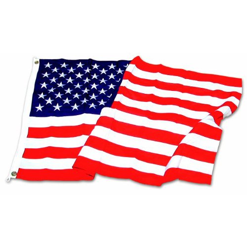 Online Stores Sewn Polyester US Flag, 5 by 8-Feet