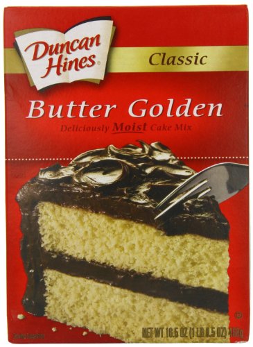 Duncan Hines Classic Yellow Cake Mix 16.5 Oz. (Pack of 2)