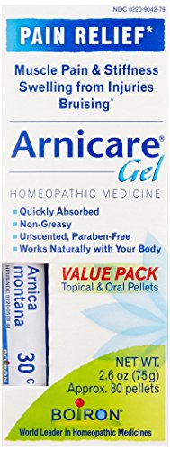 Boiron Arnicare Gel With Multi Dose (Blue) Tube for Muscle Aches, 2.6 Ounce gel