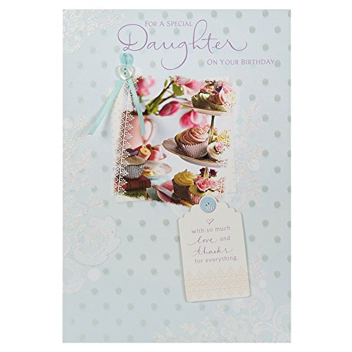 Hallmark Birthday Card For Daughter 'Love and Thanks' - Large