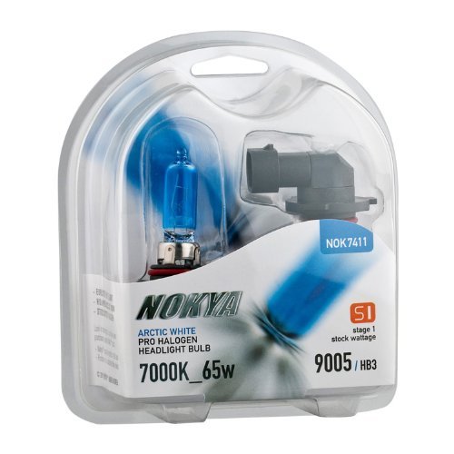 NOKYA NOK7411 Pro Halogen Arctic White 9005 65 Watt 7000K Light Bulb