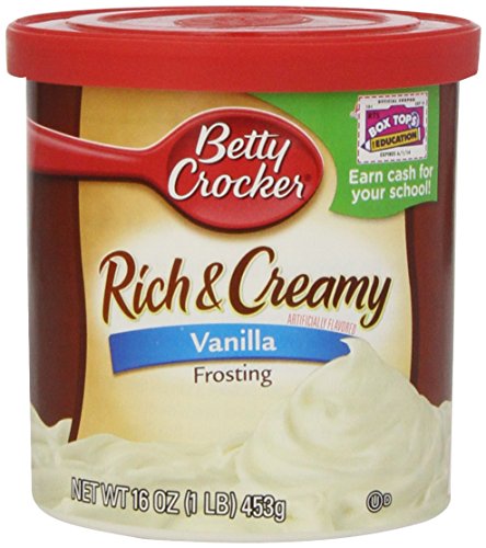 Betty Crocker Rich & Creamy Frosting, Vanilla, 16 Oz