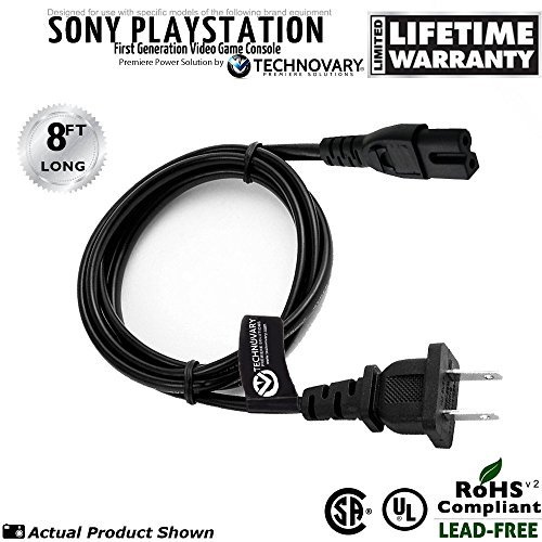 Sony PlayStation (Original PS) AC Power Adapter Cord [Bulk Packed]