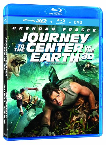 Journey to the Center of the Earth [Blu-ray 3D + Blu-ray + DVD] (Bilingual)