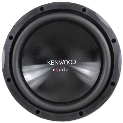 Kenwood eXcelon KFC-XW12 12 1200 Watt Single 4-Ohm Car Audio Subwoofer With Textured Polypropylene Cone With Rubber Surround