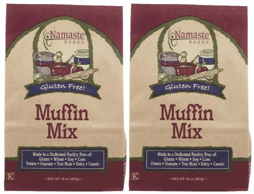 Namaste Foods Muffin Mix, 16 oz, 2 pk