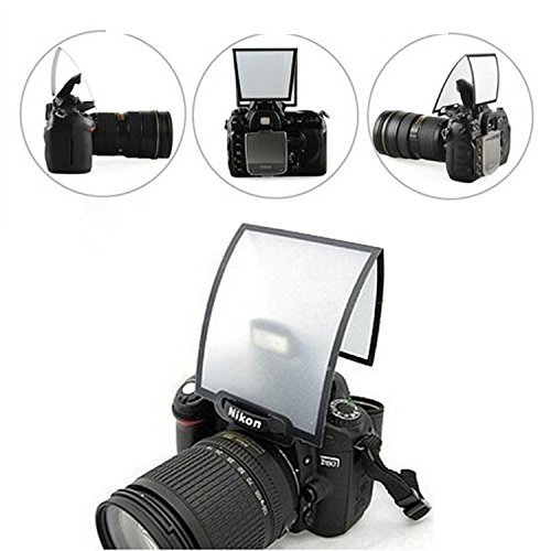 VONOTO Universal Soft Screen Pop-Up Flash Diffuser For Camera Nikon Canon Pentax Olympus