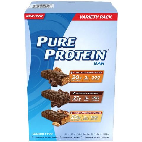 Pure Protein Bars Chocolate Variety Pack (18 ct) ,Pure-ri8d