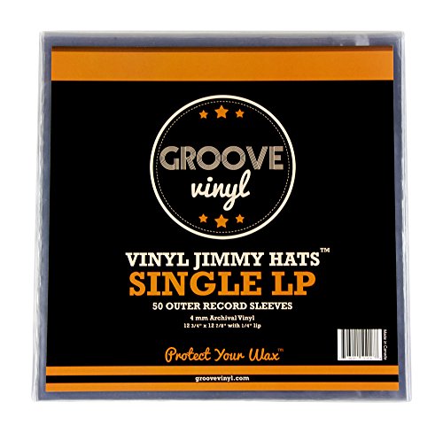 12 Premium Outer Record Sleeves (50 Pack)