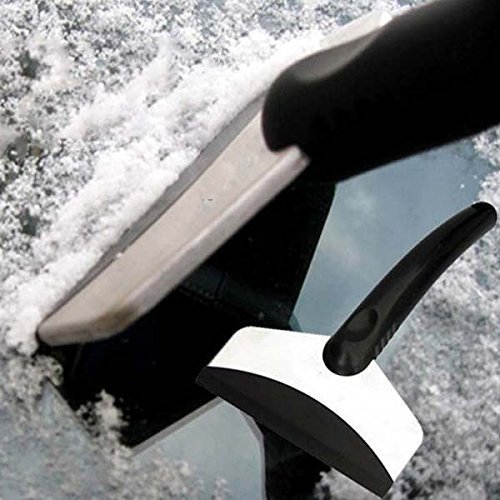 KUCHANG Mini Stainless Auto Vehicle Car Ice Snow Shovel Removal Cleaner Tool Car Ice Scraper Emergency Snow Remove Tool Auto Snow Removaling