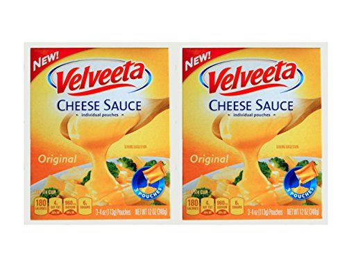 Kraft Velveeta Original Cheese Sauce, 4 Oz. Per Pouch - 2 Pouches