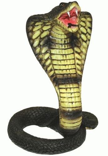 Miniature Cobra Snake Figurine 6