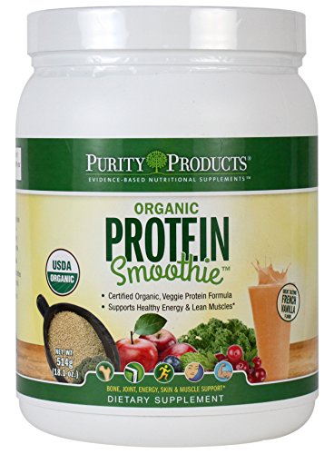 Purity Products - Organic Protein Smoothie - French Vanilla (18.1oz)