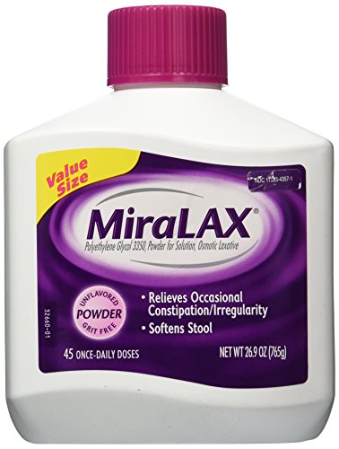 MiraLAX Laxative Powder - 1 Bottle, 45 Daily Doses