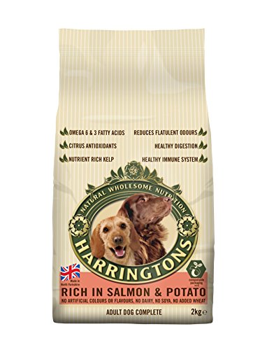 Harrington's Dog Food Complete Rich in Salmon and Potato 2 Kg (Pack of 6)