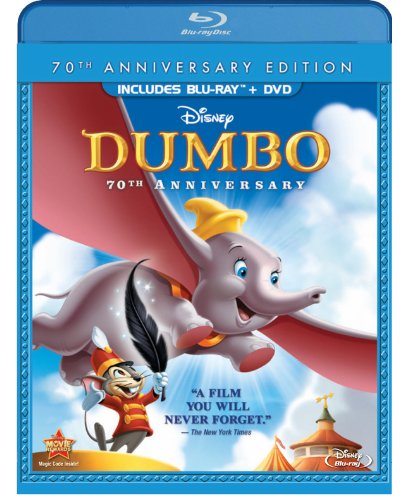 Dumbo (70th Anniversary Edition) (Blu-ray/DVD Combo) (Sous-titres français)