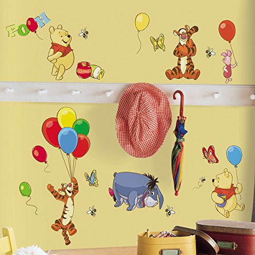 Roommates Rmk1498Scs Pooh And Friends Peel & Stick Wall Decal