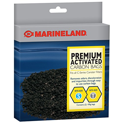 Marineland PA11485 Canister Filter Carbon Bags, 2-Pack