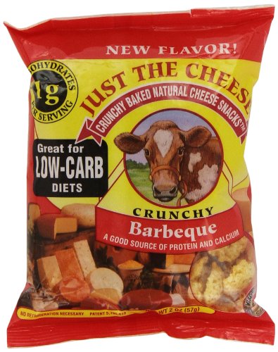 Just the Cheese Rounds, Barbeque 2-Ounce Bags (Pack of 12)