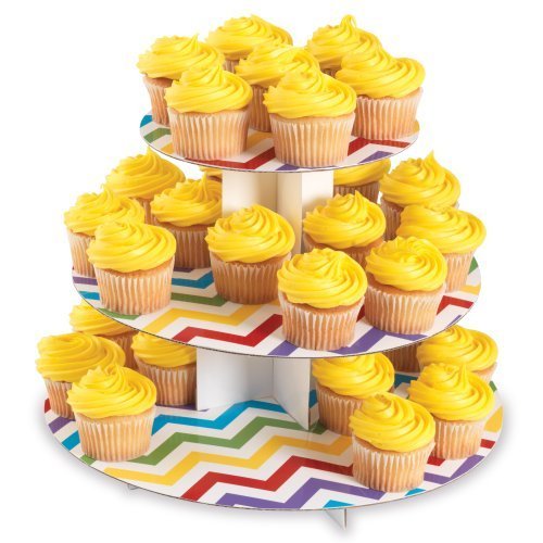 Bakery Crafts Reversible Cupcake Stand - 3 Tier