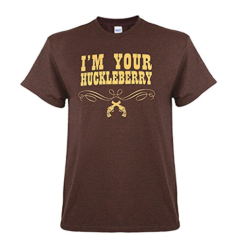 GunShowTees Men's I'm Your Huckleberry Doc Holliday Tombstone T-Shirt