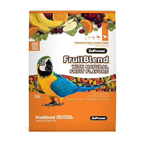 ZuPreem Fruit Blend Bird Food Large Parrot