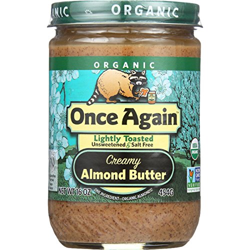 Once Again Organic Smooth Raw Almond Butter, 16 oz