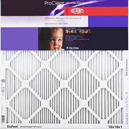 DuPont ProClear Ultimate Allergen Electrostatic Air Filter (2 Pack)