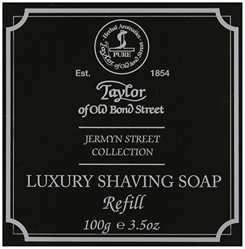 Taylor of Old Bond Street Jermyn Street Hard Shaving Soap Refill, 100 Gram
