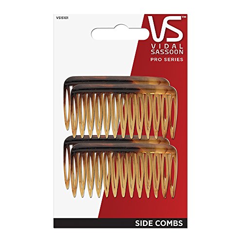 Vidal Sassoon Small Tuck Combs, Tortoise, 4 Count