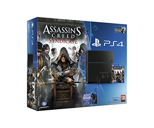Sony PlayStation 4 500GB with Assassins Creed Syndicate and Watchdogs