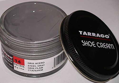 Tarrago Shoe Cream Jar 50Ml. Steel gray #14