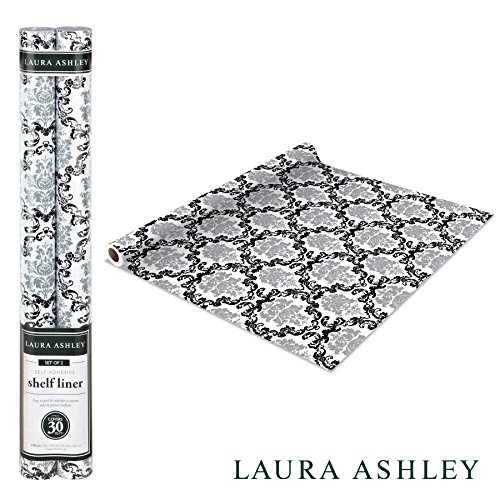 Laura Ashley Self Adhesive Shelf Liner- 2 pack Delancy