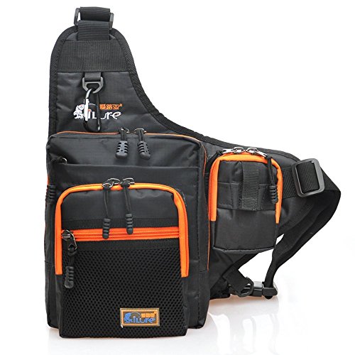 Fishing Tackle Storage Bag Backpack ,LifeVC® Lure bait Storage Bags,Shoulder Bag,Crossbody Bag,Messenger Bag