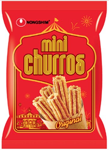Nongshim Mini Churro Snack, 2.43 Ounce (Pack of 20)