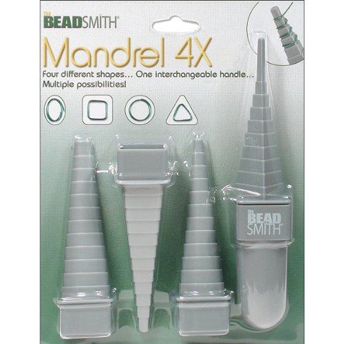Multi Right Angle Wire Mandrel Looping Tool with 4 Shapes and 48 Sizes