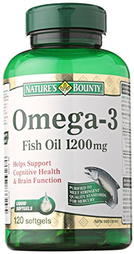 Nature's Bounty Omega Extra 1200mg 120 count