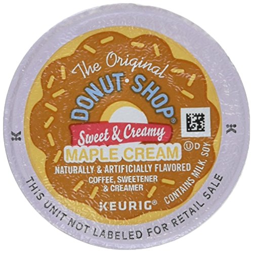 Donut Shop Sweet and Creamy Maple Cream Keurig K-Cup Coffee Pods (10 Count)