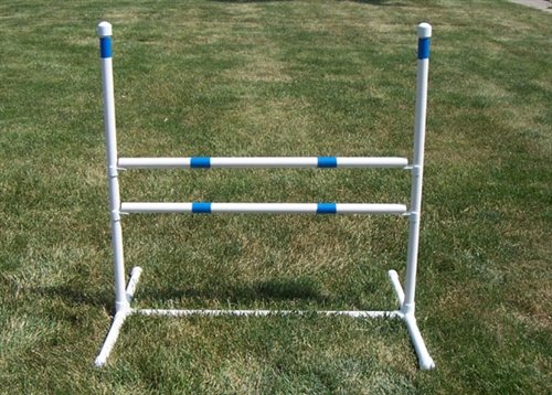 Agility Gear Training Jump - (One Jump with Two 30 Striped Bars)