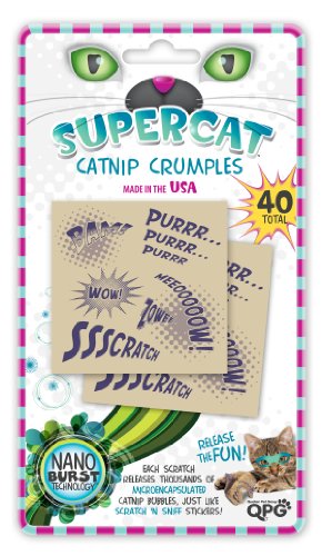 SuperCat Catnip Crumples â€ 40 Sheets per Pack, 2 - 20 Sheet Pack (SCC220102) -