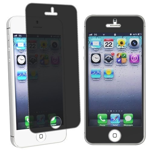Importer520 Anti-Spy Privacy Screen Protector Compatible with iPhone 5S / iPhone 5C / iPhone 5