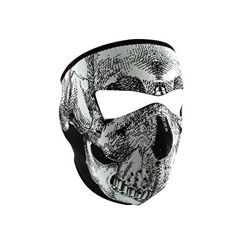 Zan Headgear Glow-In-The-Dark Neoprene Cold Weather Face Mask